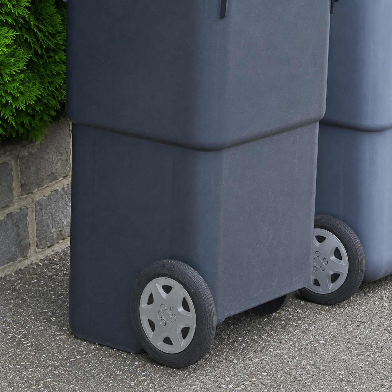 Ford Rs Turbo Series  1 Wheelie bin Wheel Upgrade